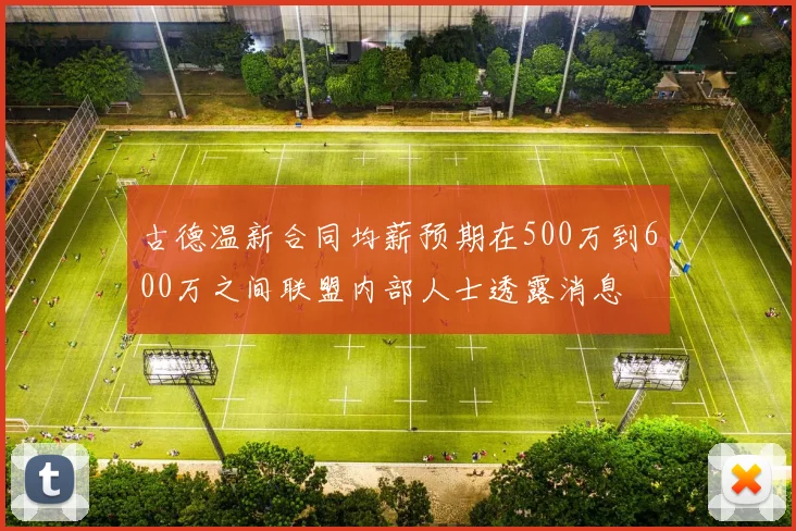 古德温新合同均薪预期在500万到600万之间联盟内部人士透露消息